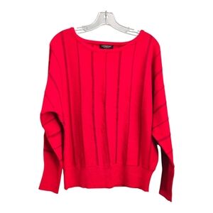 Liverpool Red Crew Neck Sweater with Relaxed Fit, Medium
